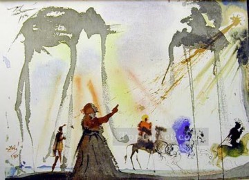 Abstracto famoso Painting - Omnes de Saba venient surrealista